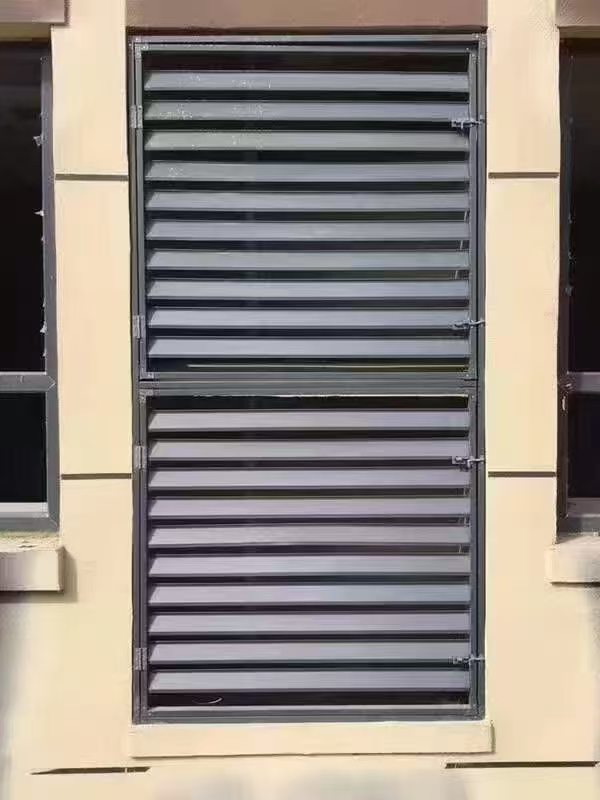 绥化市门头雨棚铝单板铝格栅百叶窗 - 价格